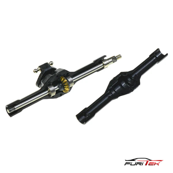 FURITEK COMPLETE PRE-BUILT REAR AXLE SET FOR FX132 1/32 SPARE PART FURITEK COMPLETE PRE-BUILT REAR AXLE SET FOR FX132 1/32 SPARE PART