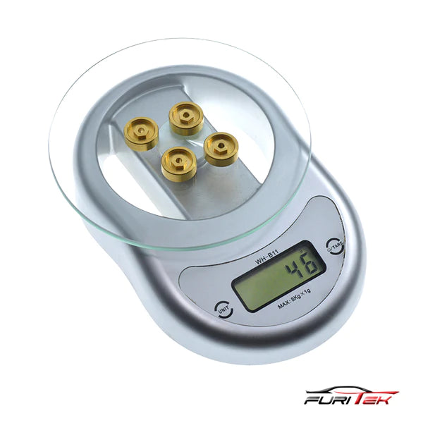 FURITEK BRASS WHEEL HEX 4PCS FOR FURITEK FX118 – Furitek USA