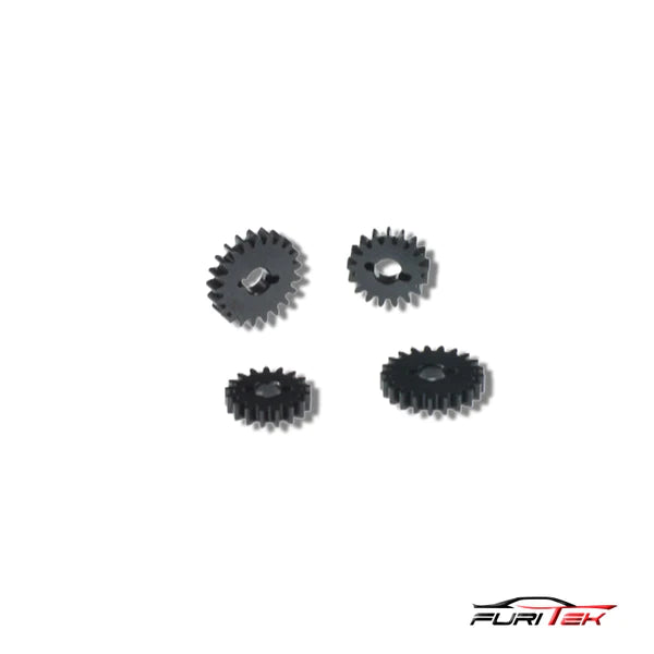 Powerhobby Assali Anteriori E Posteriori In Alluminio Con Coperture Per Furitek FX118 - Upgrade