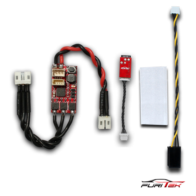 COMBO OF FURITEK LIZARD V2 20A/40A BRUSHED/BRUSHLESS ESC FOR KYOSHO MINIZ 4X4 AND AXIAL SCX24 WITH BLUETOOTH.