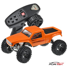 FURITEK CAYMAN PRO V2 4X4 1/18 PREMIUM RC CRAWLER W/ TX/RX ORANGE FURITEK CAYMAN PRO V2 4X4 1/18 PREMIUM RC CRAWLER W/ TX/RX ORANGE