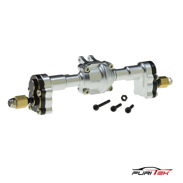 FURITEK ALUMINUM COMPLETE PRE-BUILT REAR AXLE SET FOR FURITEK CAYMAN PRO V2 4X4 SPARE PART