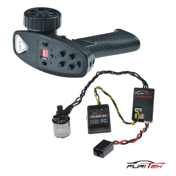 FURITEK STARTER WITH TX/RX COMBO 118 2S BRUSHLESS POWER