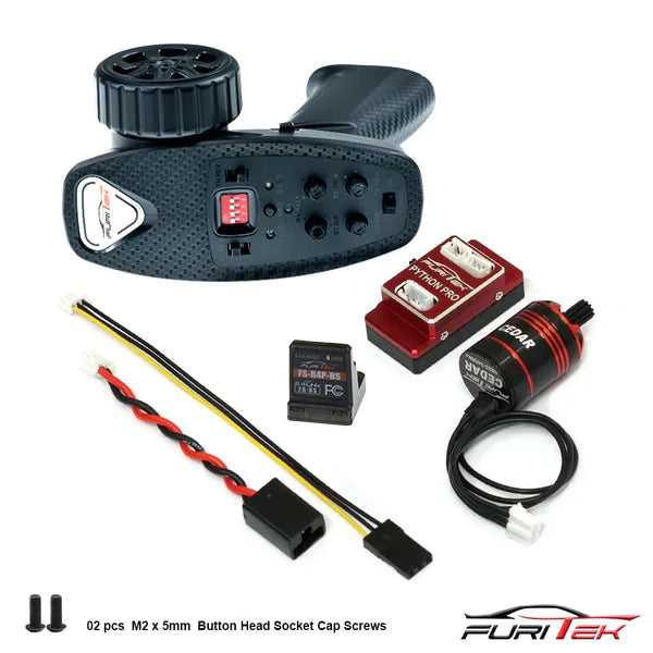 FURITEK TORPEDO WITH TX/RX COMBO BRUSHLESS POWER SYSTEM FOR TRX-4M