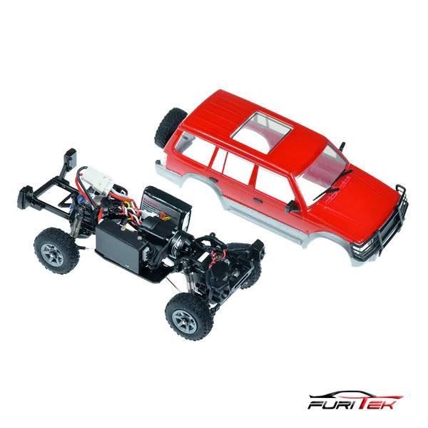 FURITEK FX132 NOMAD 1/32 BRUSHLESS RTR RC CRAWLER KIT (RED