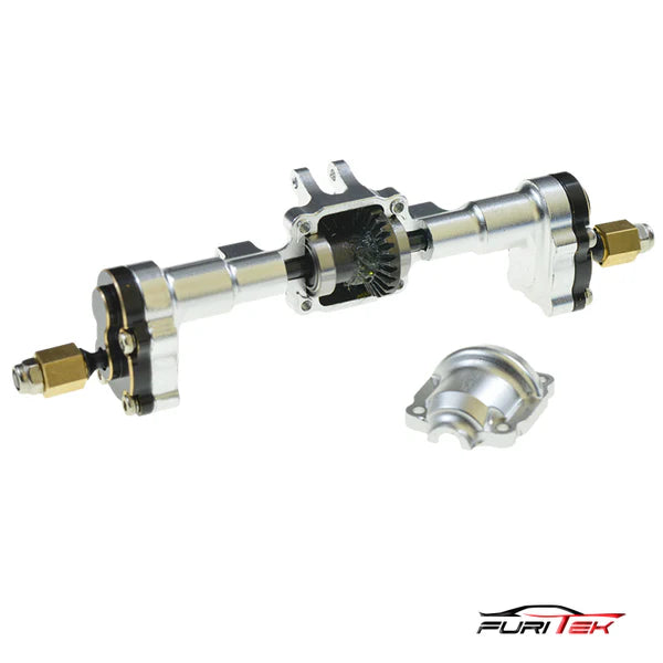 FURITEK ALUMINUM COMPLETE PRE-BUILT REAR AXLE SET FOR FURITEK CAYMAN P ...