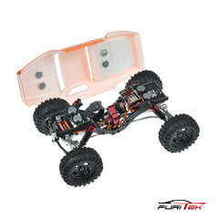 FURITEK CAYMAN PRO V2 4X4 1/18 PREMIUM RC CRAWLER W/ TX/RX ORANGE