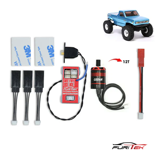 FURITEK TORPEDO RXGT5 BRUSHLESS POWER SYSTEM FOR REDCAT ASCENT-18