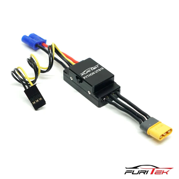 FURITEK PYTHON UTB18 40A/70A BRUSHED/BRUSHLESS ESC FOR 1/18 RC CRAWLERS