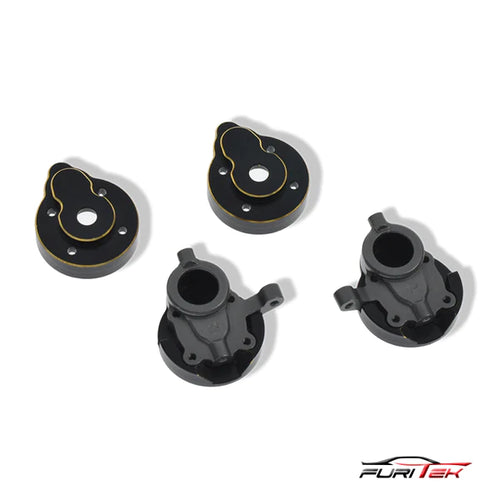 FURITEK BRASS REAR AND FRONT HUB SET COMBO FOR FURITEK FX118