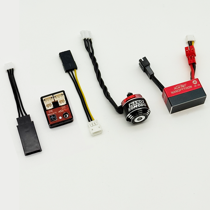 Furitek NanoModo 2026 Stock TX Plug & Play Control System (ESC + Brushless Motor + RX) for Axial SCX30