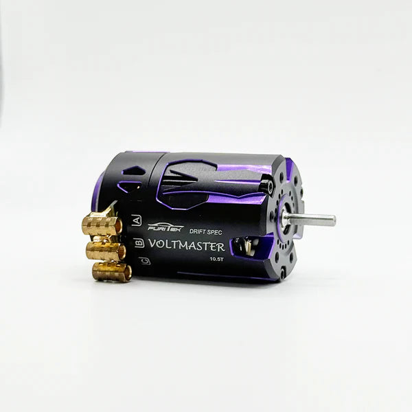 Furitek Voltmaster 10.5T Sensored Brushless Drift Motor (Midnight Purp ...
