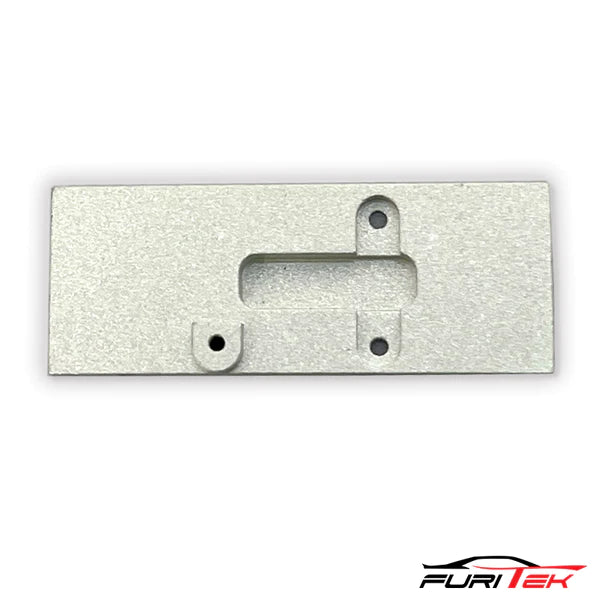 Furitek FCX24 Rampart Aluminum Flat Skid Plate - For SCX24 Transmission.