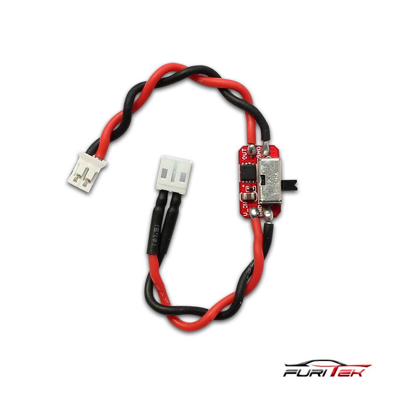 Furitek Plug & Play Micro Power Switch for Lizard/Tegu/Stock SCX24 Esc.