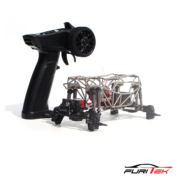 Furitek Hiroyama 1/24 Titanium Kit With Mini Rocketman, Lizard Ultimate And RX/TX (Pro Version).