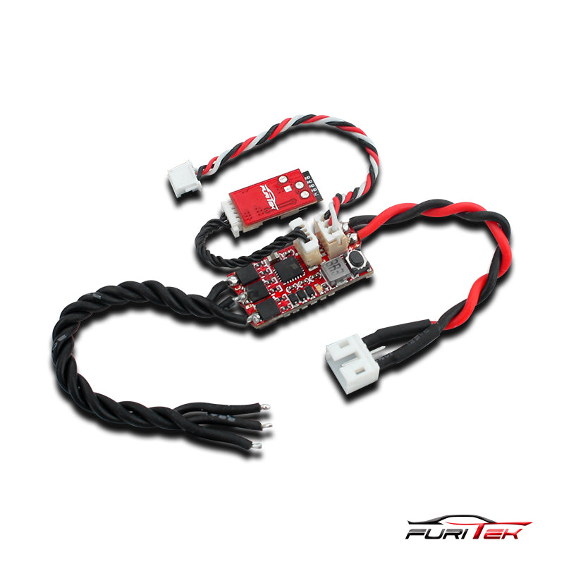 Combo FURITEK MOMENTUM V2 20A/40A Brushless Sensorless ESC and Bluetooth for Drift/Race.