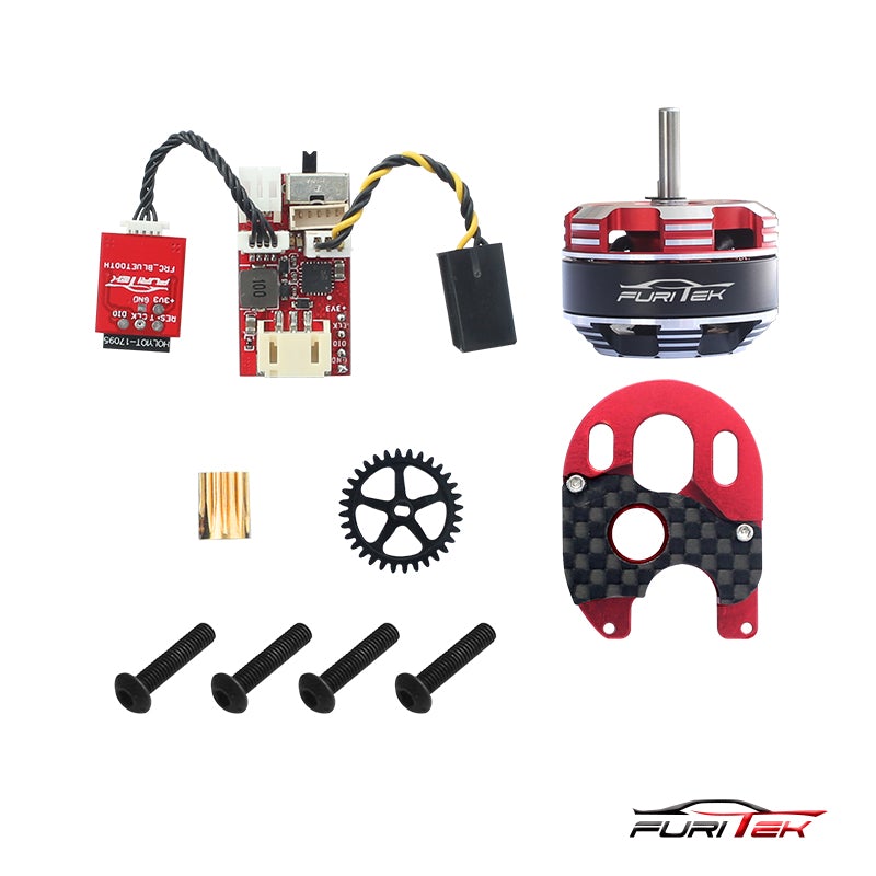 FURITEK アウトランナーモーターESCセット COMBO OF FURITEK LIZARD V2 20A/40A BRUSHED/BRUSHLESS ESC FOR