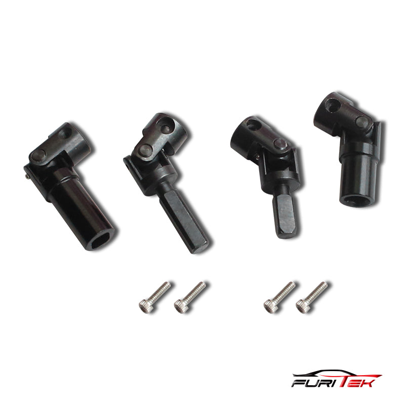 Furitek high quality metal driveshafts for Rampart 1/24.