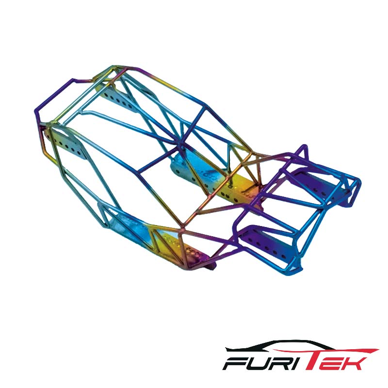 Furitek OLYMPUS Titanium Rolling Cage For Axial SCX24 (Rainbow).